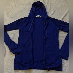 Love Culture Royal Blue Hooded Jacket